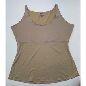 Spanx Nude Shapewear Tank Top 2X Smoothing Camisole